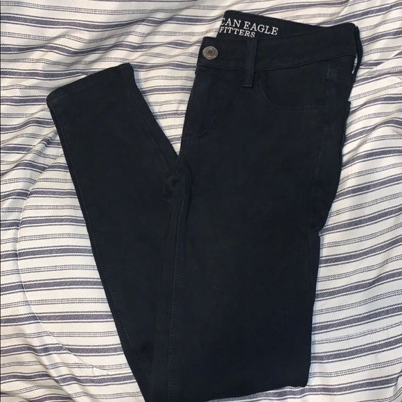 American Eagle Outfitters Denim - American Eagle black knit jegging, size 00